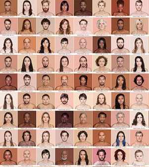 sample of photos from the Humanae project