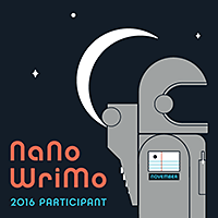 NaNoWriMo 2016 Participant Badge